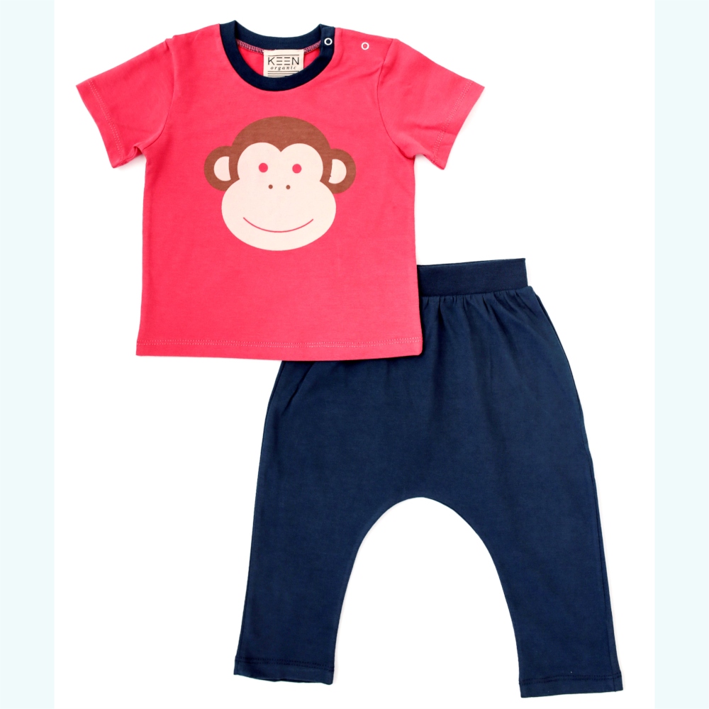 KEEN organics bebe set για αγόρια σε συνεργασία με την WWF