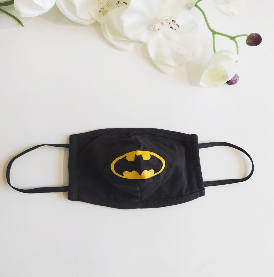 παιδική μάσκα προστασίας batman μαύρη Alice fashion (1)
