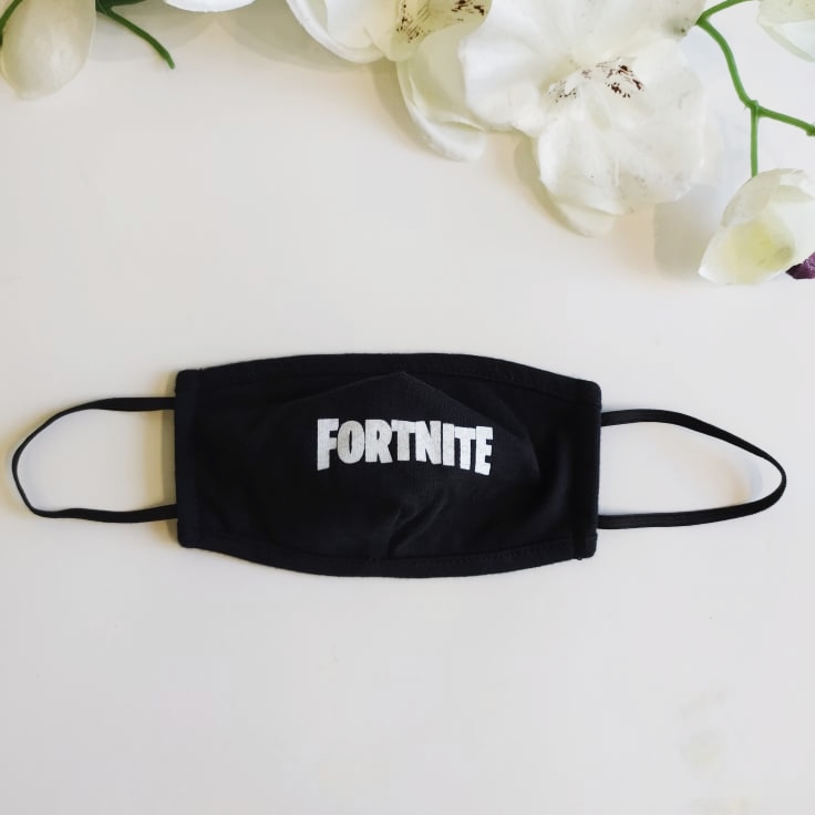 παιδική μάσκα προστασίας fortnite μαύρη Alice fashion (1)