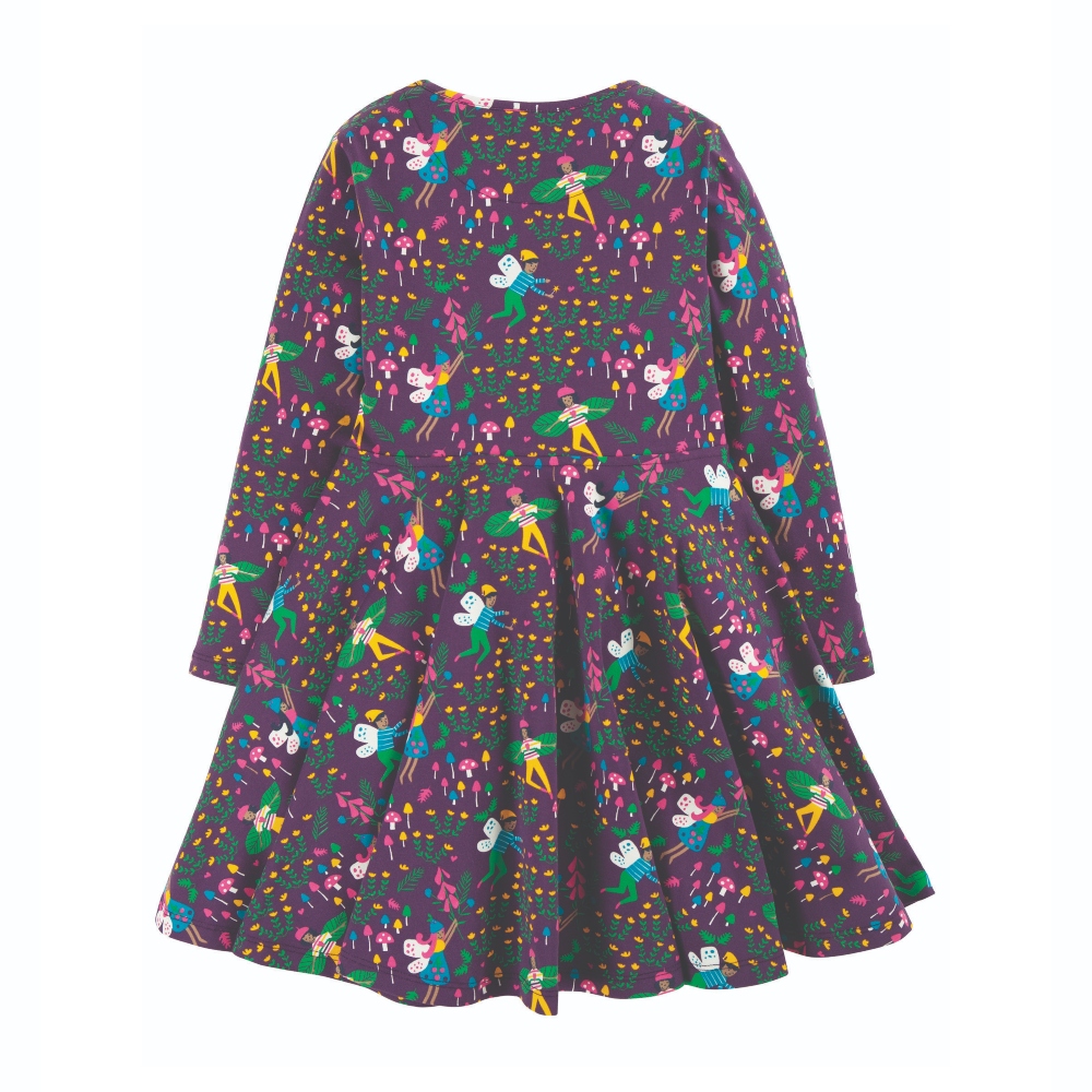 φόρεμα skater από οργανικό βαμβάκι fairy Frugi (1)