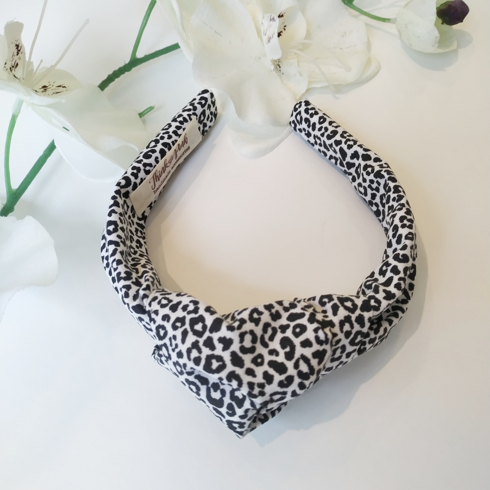στέκα τουρμπάνι think pink accessories για τα μαλλιά leo bnw