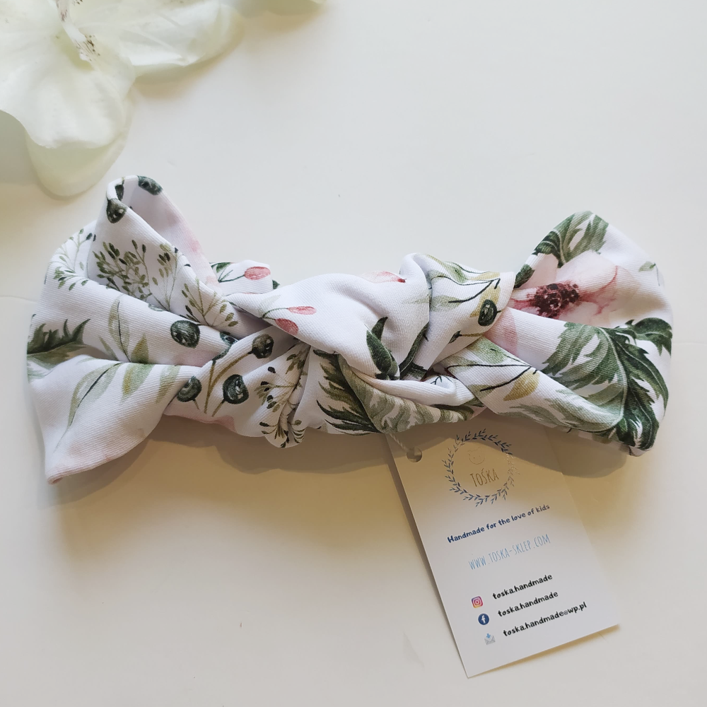 γυναικεία κορδέλα για τα μαλλιά floral Toska