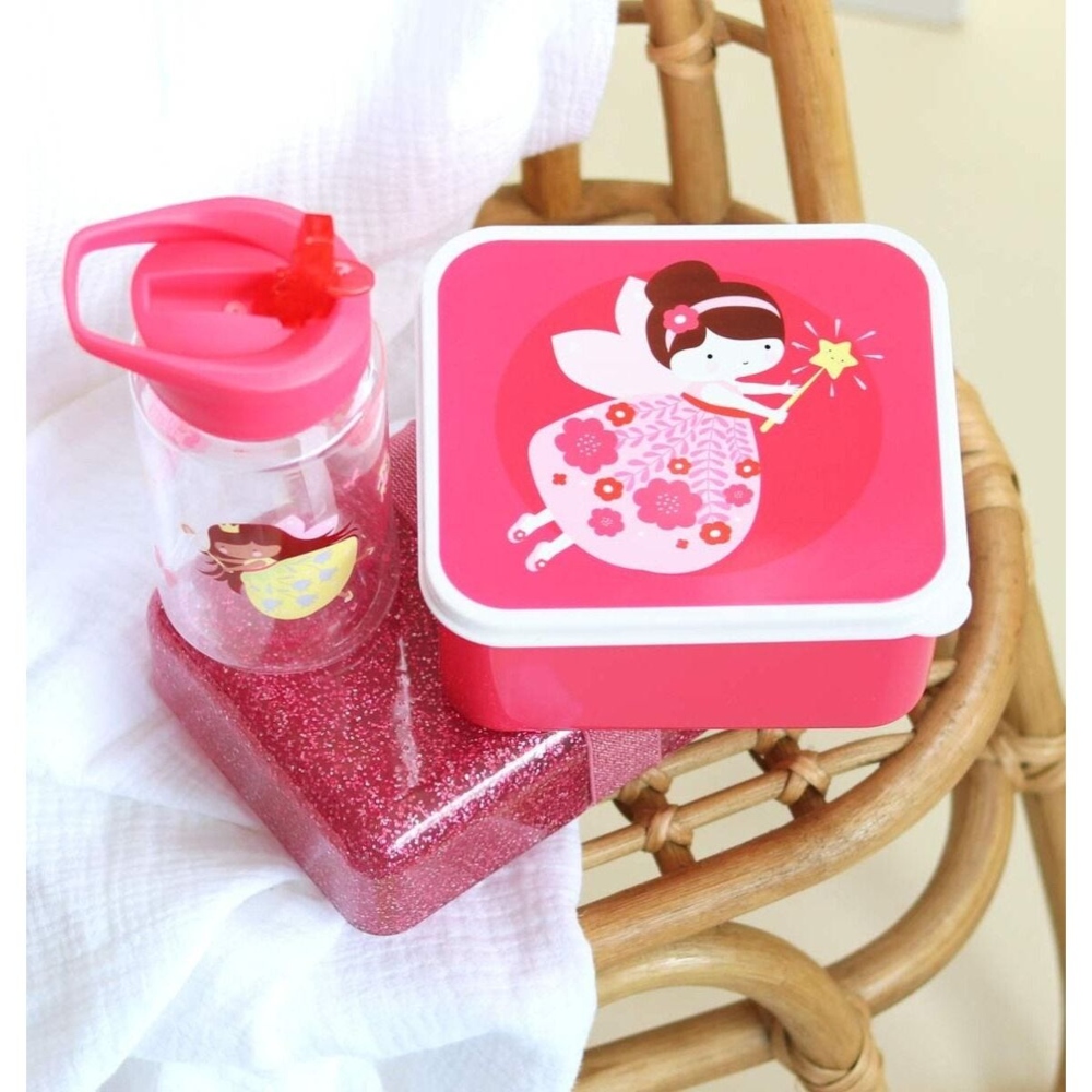 Σετ 4 δοχεία φαγητού Lunch & Snack Box - για κοριτσάκια με νεράιδες (5)