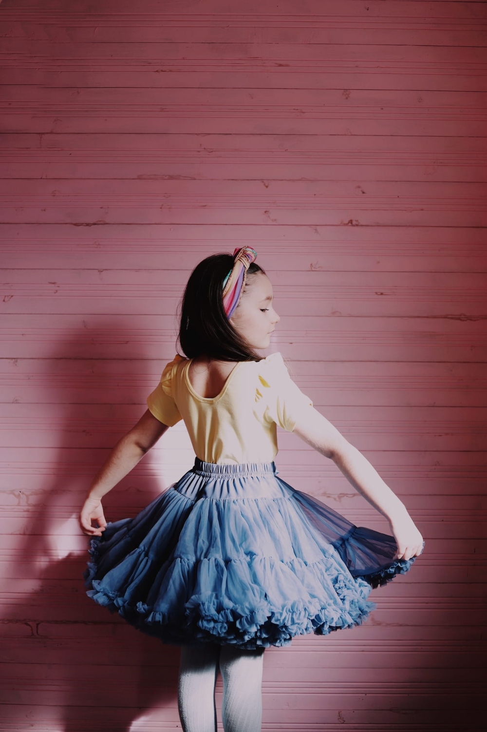 παιδική φούστα tutu blue jeans (2)