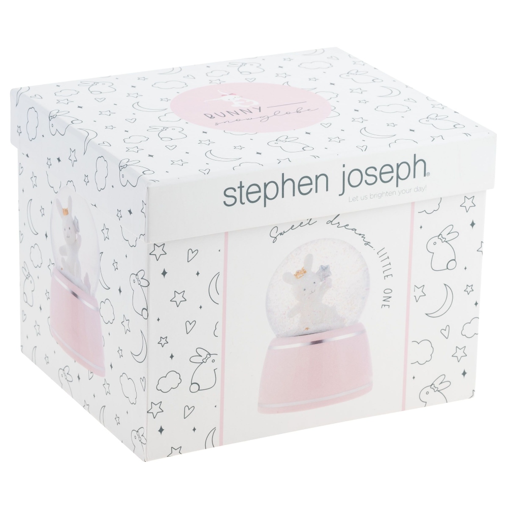 παιδικό φωτιστικό χιονόμπαλα κουνελάκι stephen Joseph (3)