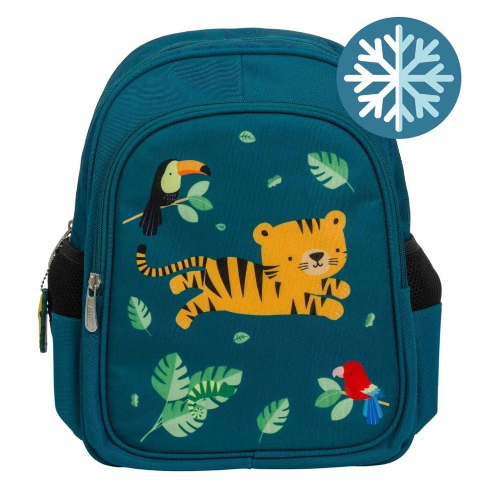 παιδική τσάντα πλάτης με ισοθερμική θήκη _Jungle tiger'' A little lovely company