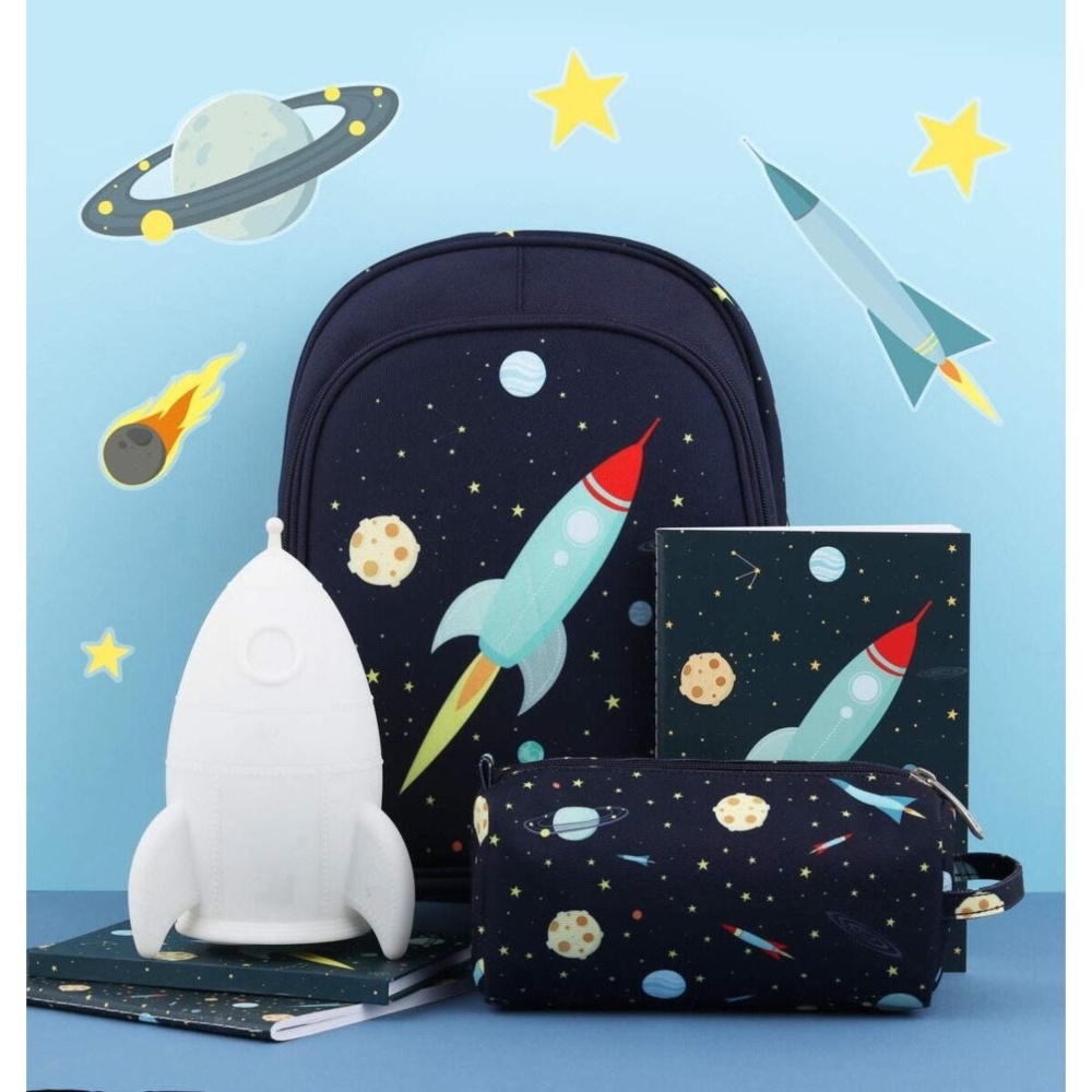 παιδική τσάντα πλάτης με ισοθερμική θήκη _Space'' A little lovely company (4)