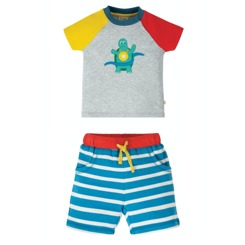 bebe set Frugi 100% οργανικό με χελωνάκι (2)
