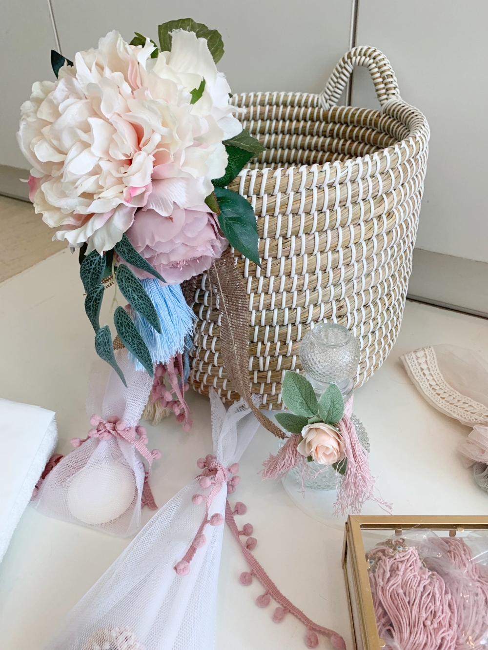 boho floral baptism girl (4)