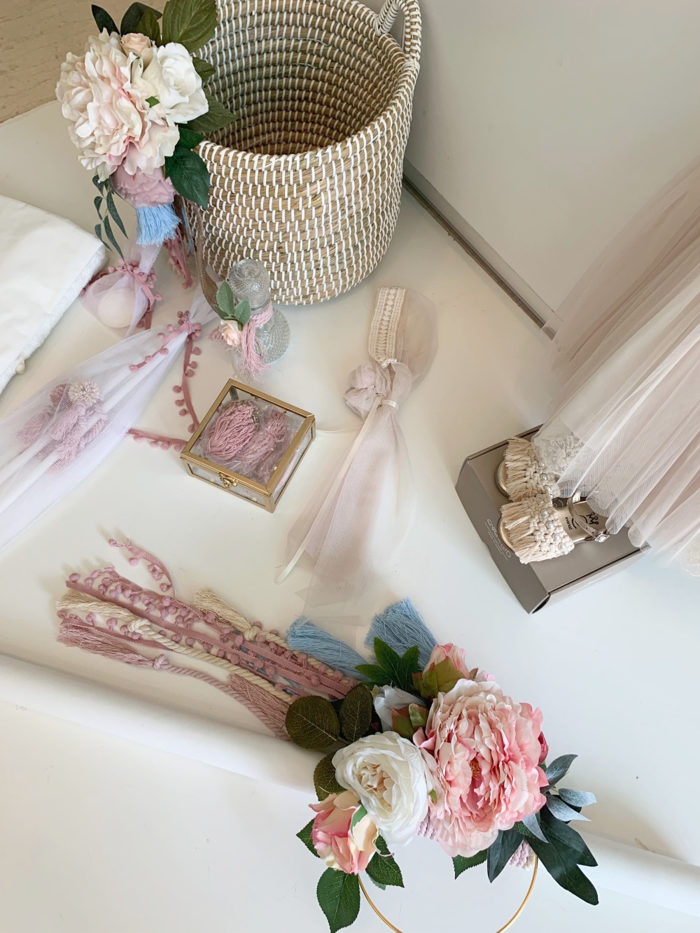 boho floral baptism girl (5)