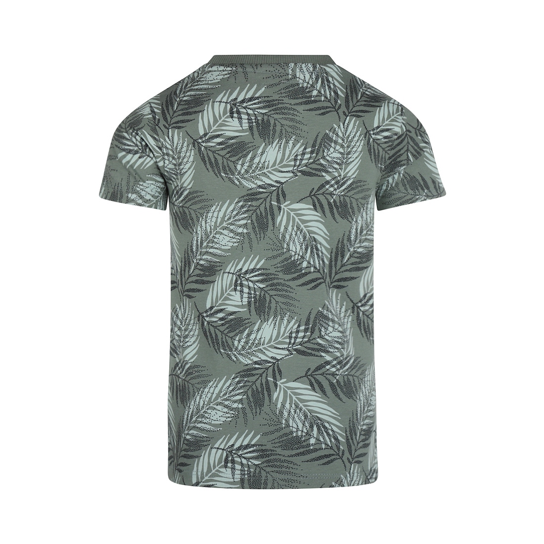 KOKO NOKO παιδικη μπλουζα για αγορι dusty green με φυλλα (1)