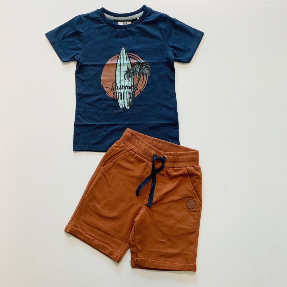 Summer Surfing Tan σετ για αγόρι Koko Noko
