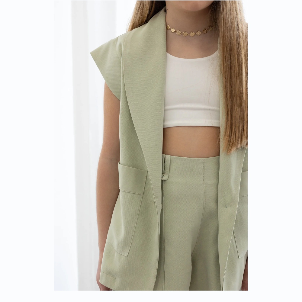 ΤΟΠ CROP BAMBOO ALICE FASHION ΛΕΥΚΟ