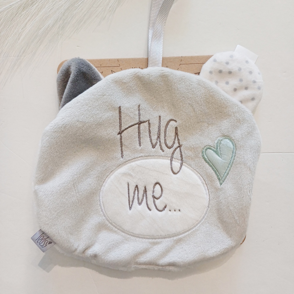 μαλακο λουτρινο πανακι hug me γκρι (1)