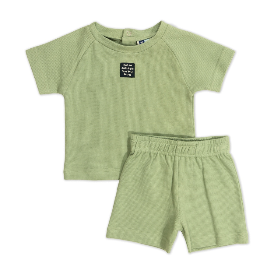 βρεφικο σετ κοντομανικο μπλουζακι με σορτσακι (1)