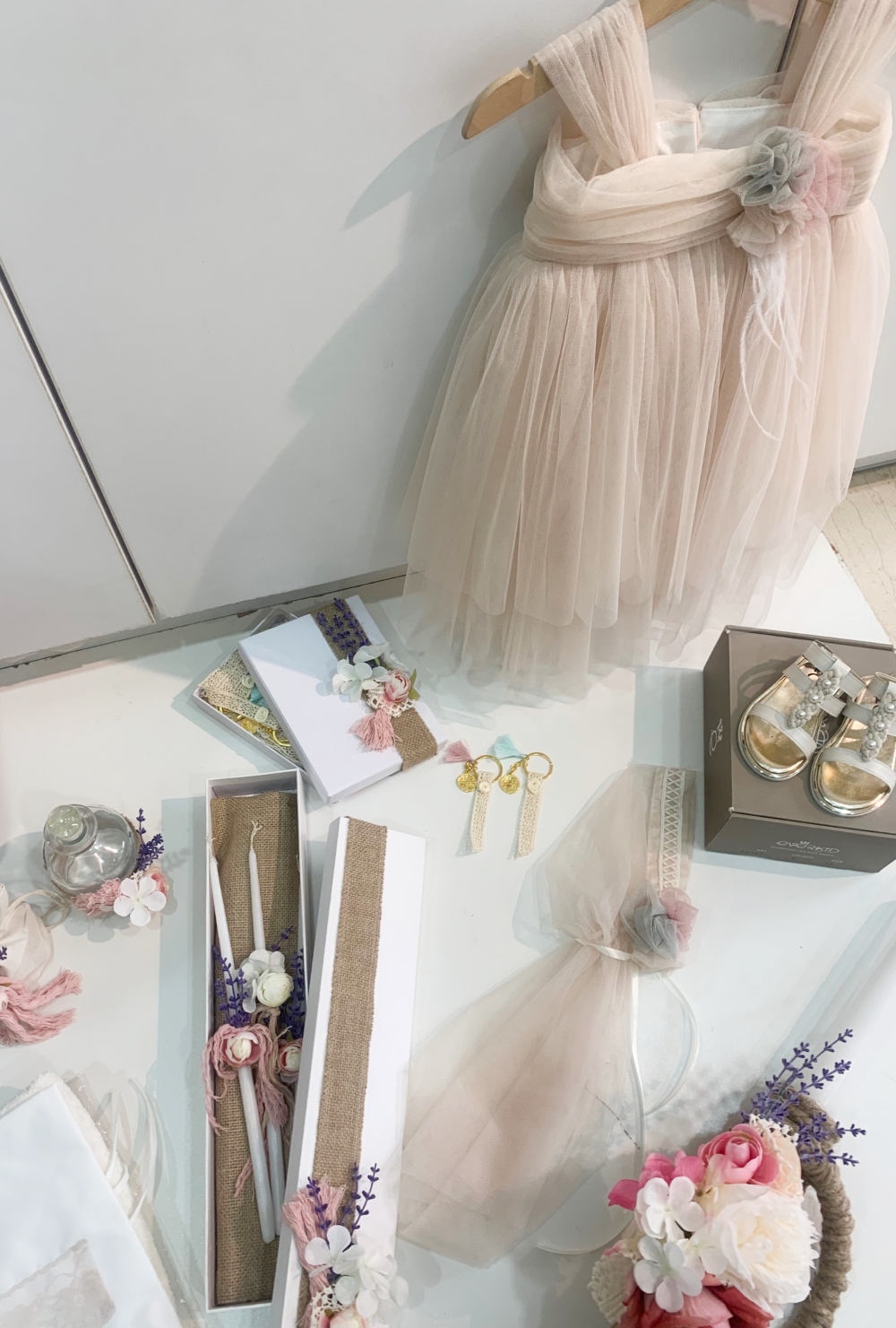 boho romantic βαπτιση