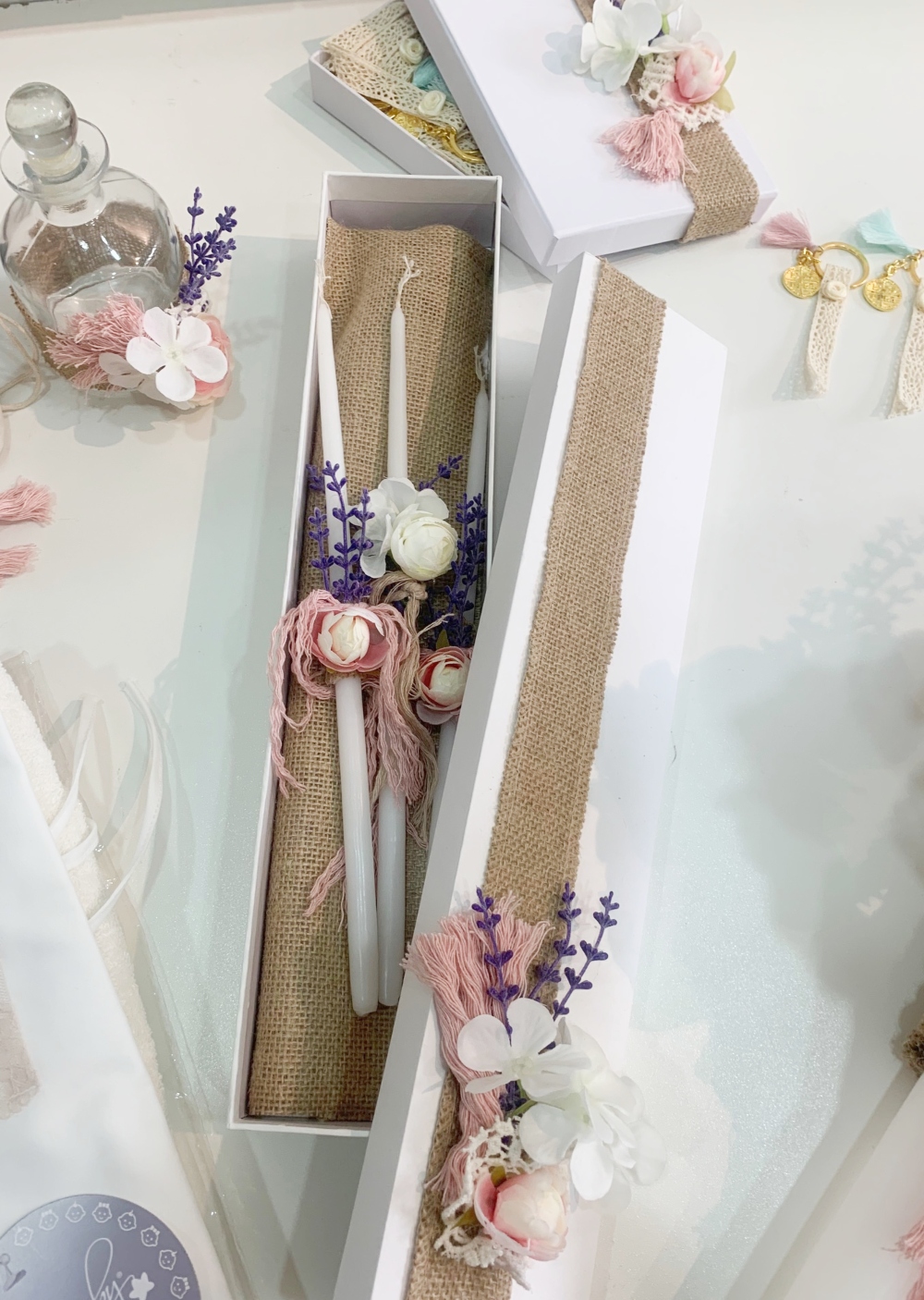 boho romantic λαδοσέτ