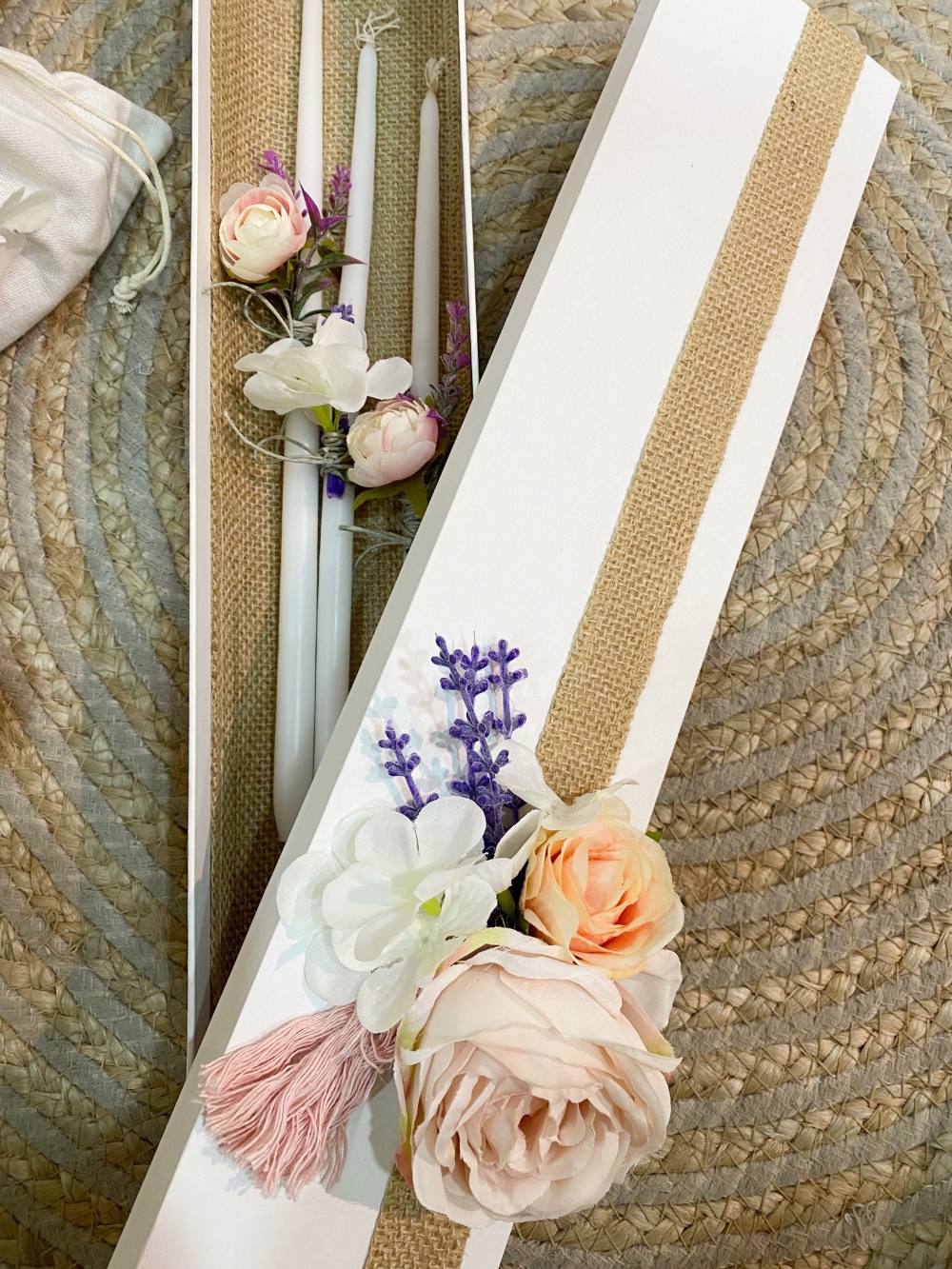 boho romantic βαπτιστικο πακετο για κοριτσι με λουλουδια (1)