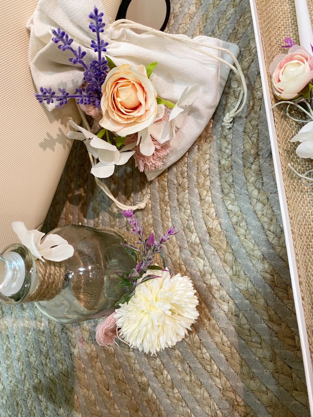boho romantic βαπτιστικο πακετο για κοριτσι με λουλουδια (2)