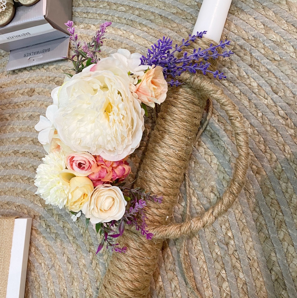 boho romantic βαπτιστικο πακετο για κοριτσι με λουλουδια (7)