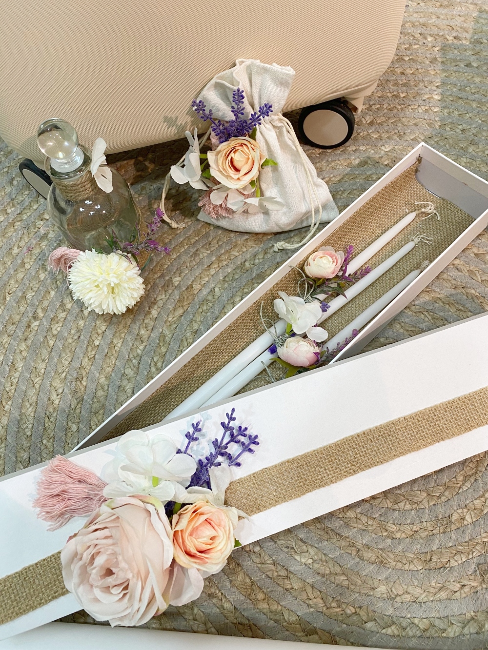 boho romantic βαπτιστικο πακετο για κοριτσι με λουλουδια (9)
