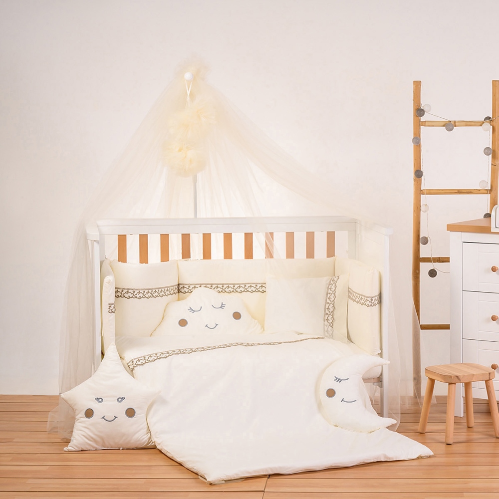 Σετ προίκας 11 τμχ 70_140 Cloud Beige ABO