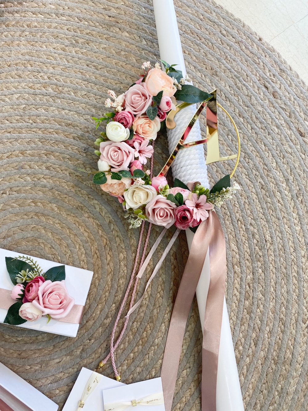 βαπτιστικο πακετο για κοριτσι romance flowers_