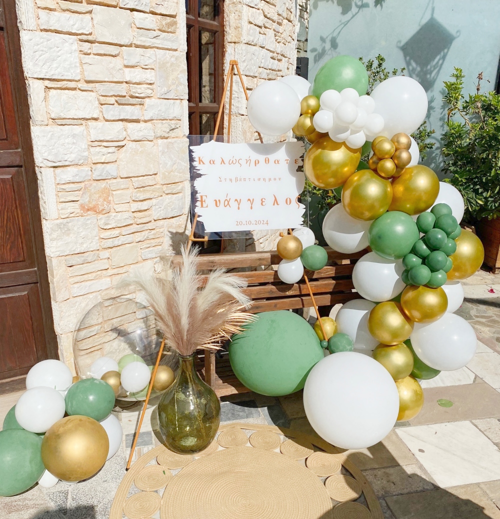 welcome decor baptism