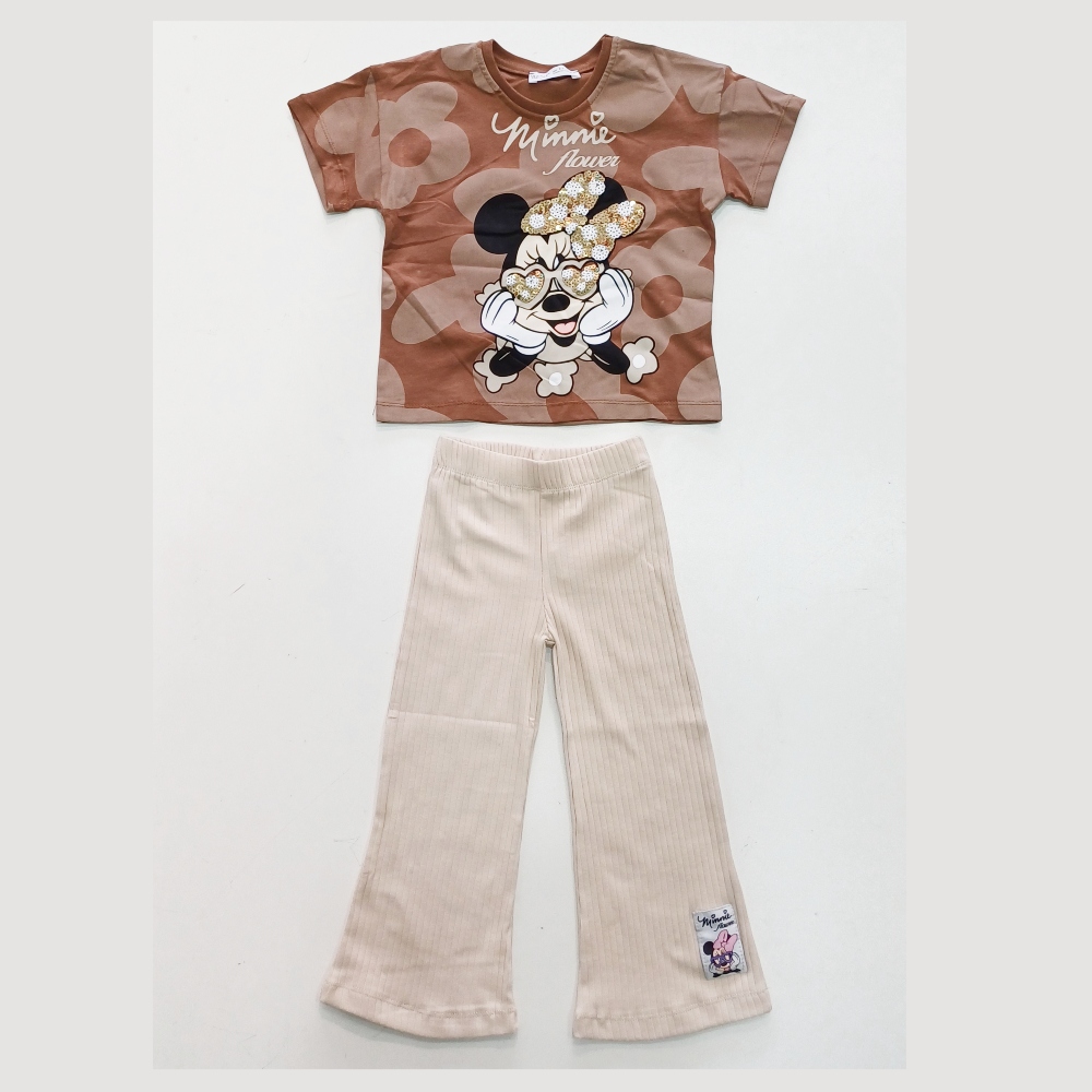 set minnie mouse με μπεζ καμπανα