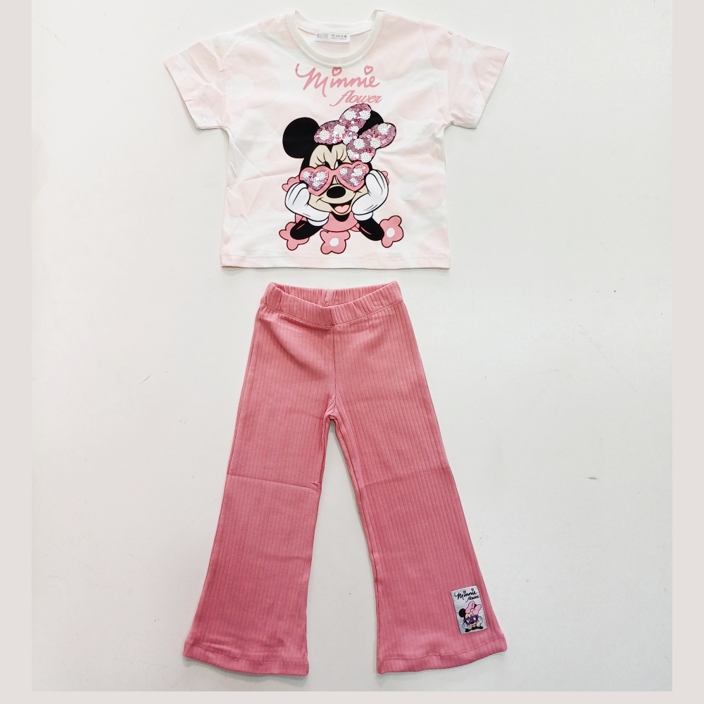 set minnie mouse με ροζ καμπανα