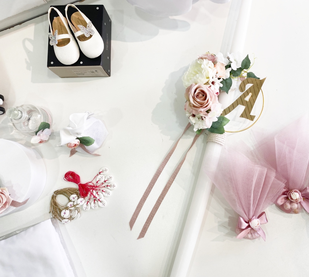 βαπτιστικο πακετο romantic flowers και μπομπονιερες (1)