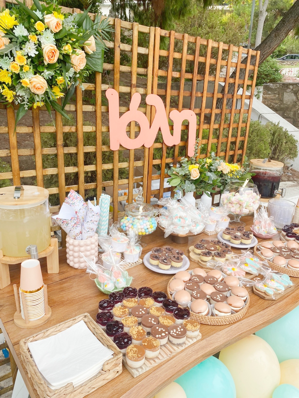 Candy bar γλυκών country style (1)