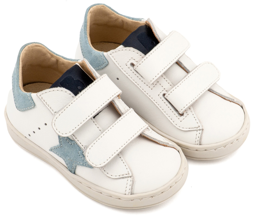 EXC5316-WHITE-LIGHT BLUE-BABYWALKER βαπτιστικα παπουτσια αγορι sneakers (1)