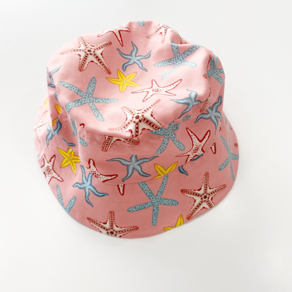 bucket hat UV protection με αστερίες
